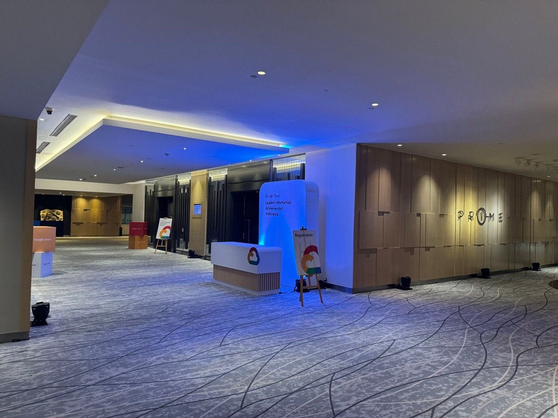 Area registrasi berbranding Google Cloud AI Immersion
